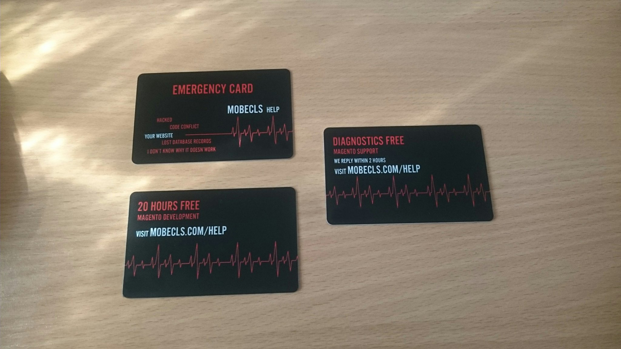 mobecls-emergency-card Mobecls team at MagentoLive Conference 2018 in Barcelona