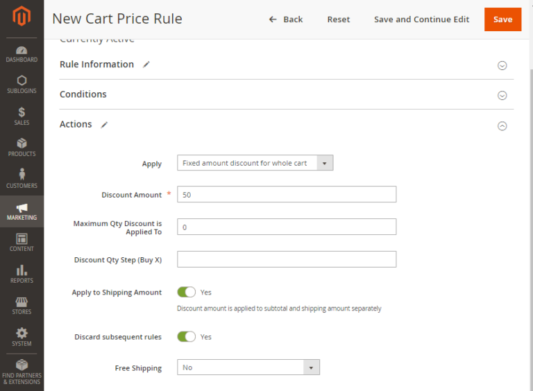 cart-price-rule-in-magento-2-768x564-1 Choosing the Best eCommerce Platform For Your Business: Shopify or Magento?